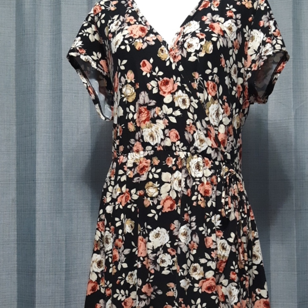 2xl  Super Soft Floral Dress